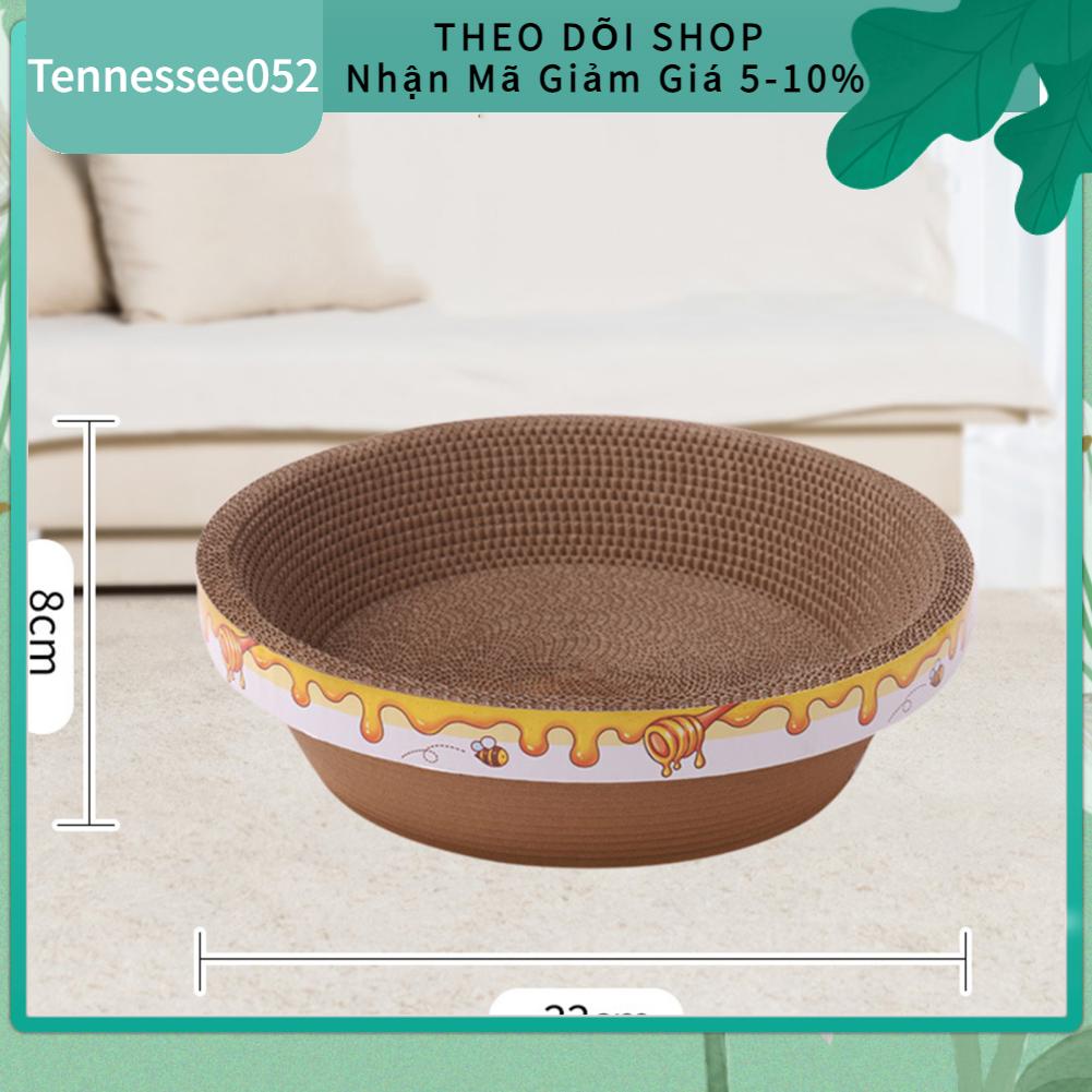 🌷Hàng HOT Bàn Cào Móng cho mèo hai lớp có thể tháo rời Ổ nằm chống xước 33cm Tặng kèm cỏ bạc hà