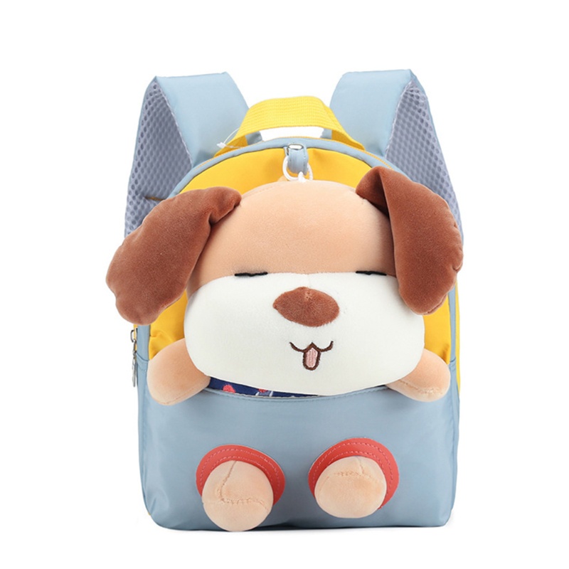 Ba Lô Đi Học Mini Hình Chú Chó Hoạt Hình Dễ Thương Cho Bé