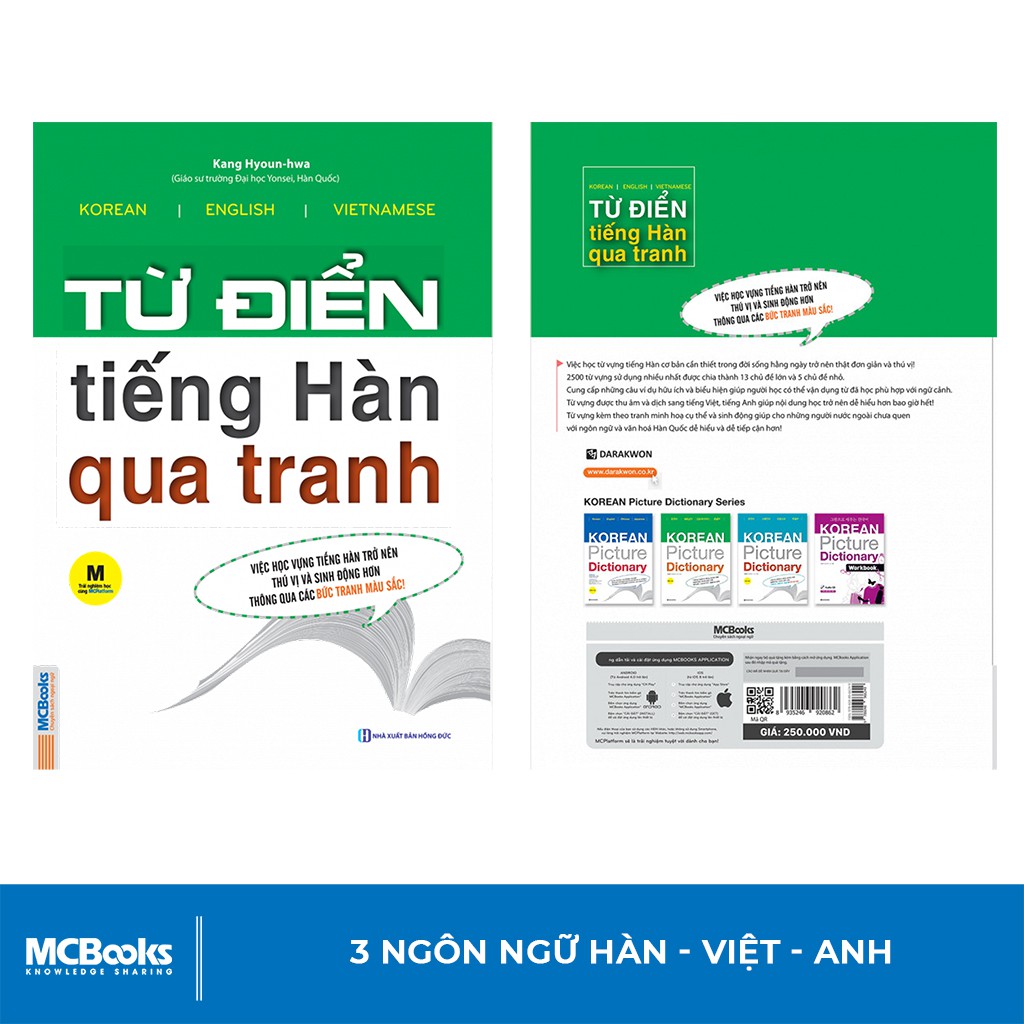 Sách - Từ Điển Tiếng Hàn Qua Tranh Giải Nghĩa Đầy Đủ Ví Dụ Phong Phú - Kèm App Học Online | BigBuy360 - bigbuy360.vn