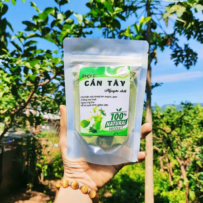 [SIÊU SALE] Bột Cần Tây 500g Sấy Lạnh Nguyên Chất Cao Cấp ( Đắp mặt, Detox, Đẹp da, Giữ Dáng, Thanh Lọc Cơ Thể)