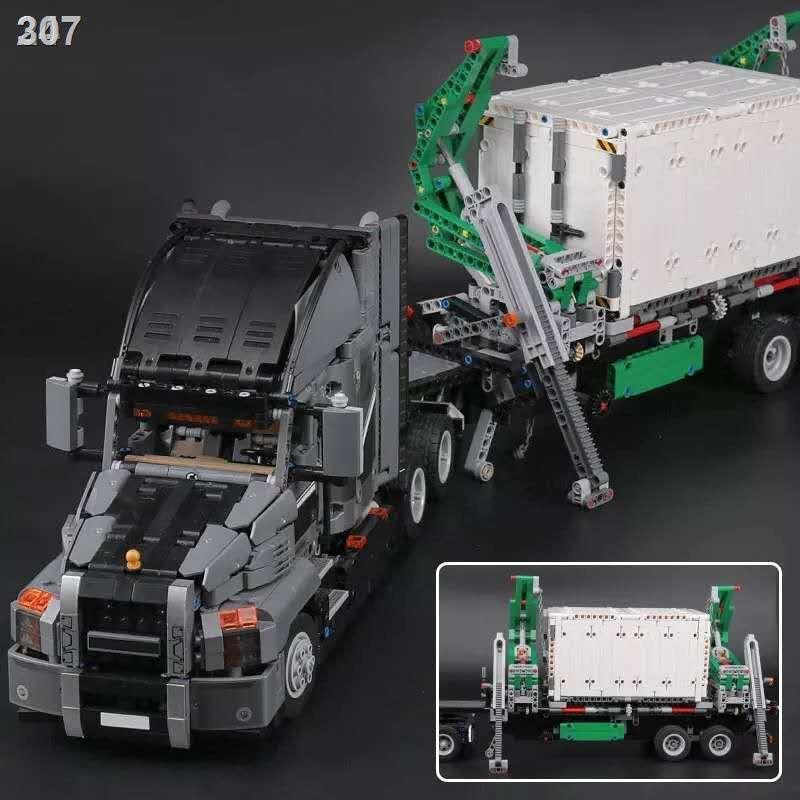 ☫ஐ30 Lắp ghép Mô hình Đầu Kéo Hiện Đại Lepin 20076ck Anthem Truck  Xe Công Ten Nơ Khổng Lồ