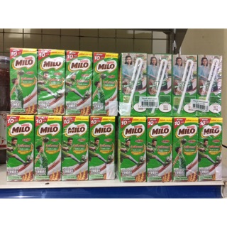 Combo 1 lốc 8 hộp sữa Milo Thái 180ml