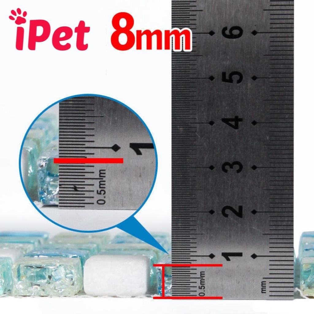 Đá Tản Nhiệt, Thảm Thủy Tinh Làm Mát Mùa Hè Phụ Kiện Cho Hamster - iPet Shop