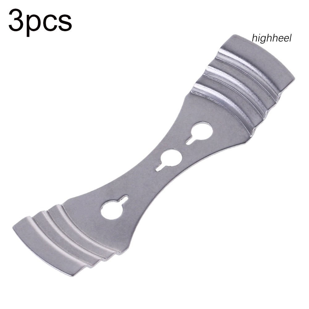 Set 3 Dụng Cụ Giữ Bấc Nến 3 Lỗ Bằng Kim Loại Tiện Dụng