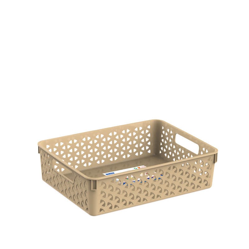 Rổ đan nhựa Duy Tân Matsu 2T1 - Kích thước 28 x 21 x 7,6 cm