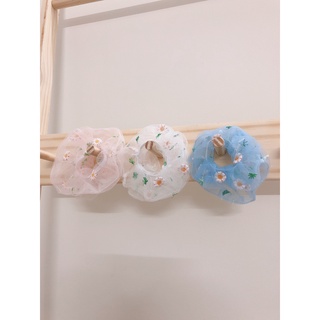 Dây buộc tóc nữ - srunchies daisy - mì collection