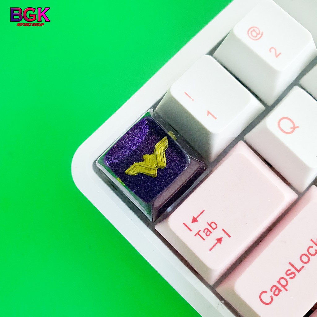 Keycap Lẻ Nữ Thần Chiến Binh Marvel SA profile ( keycap resin độc lạ )( Keycap Artisan )