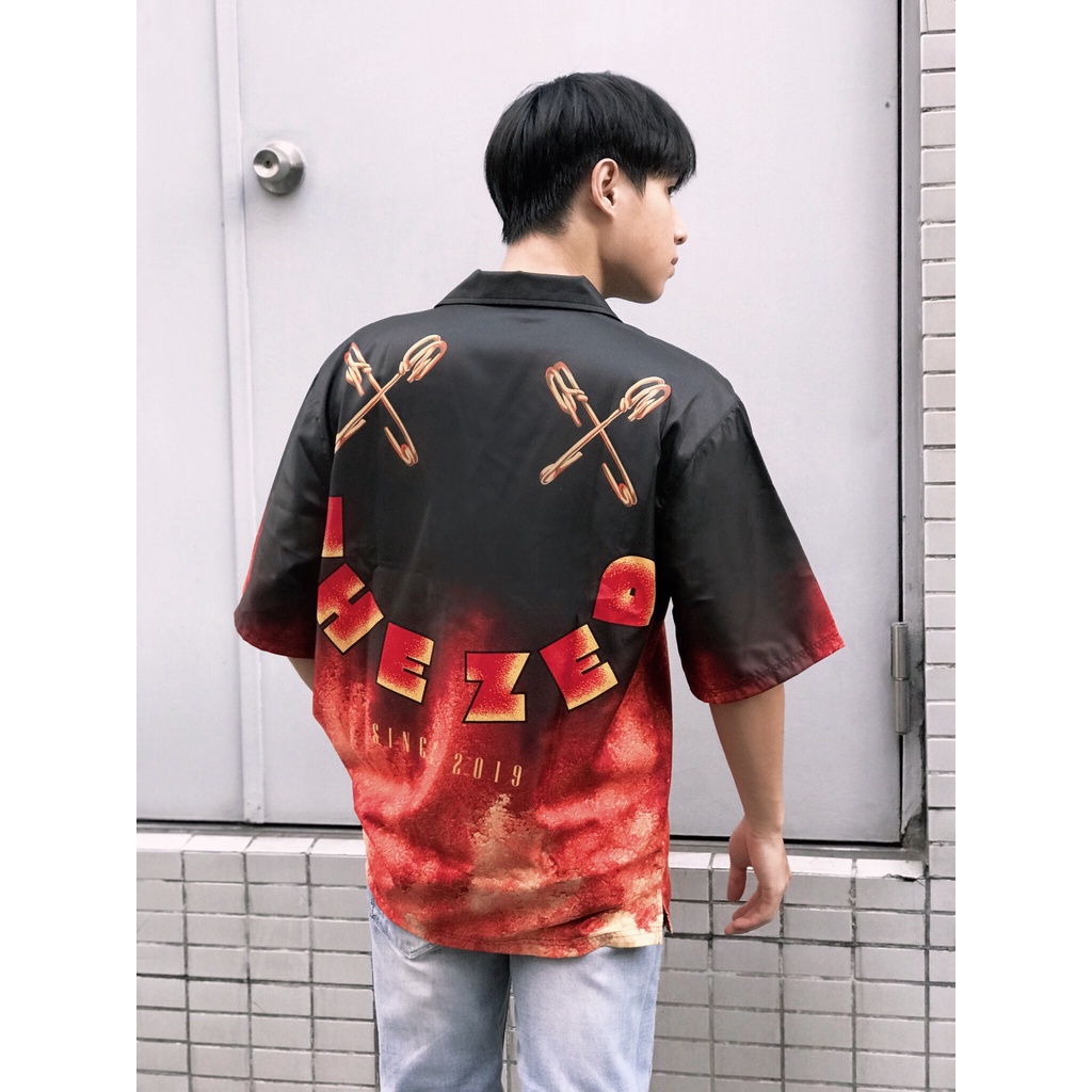 Áo sơ mi Red Flame