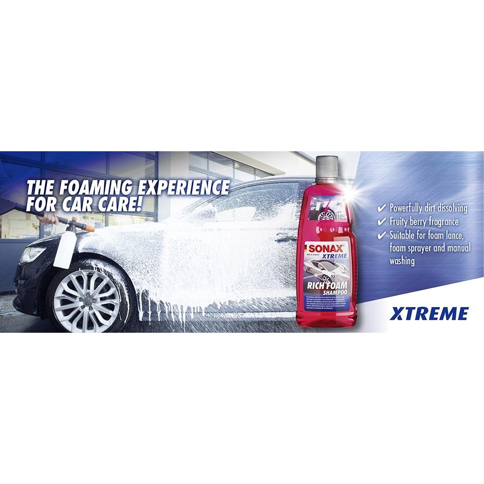 NƯỚC RỬA XE NHIỀU BỌT TUYẾT SONAX XTREME RICH FOAM SHAMPOO 248300 1L