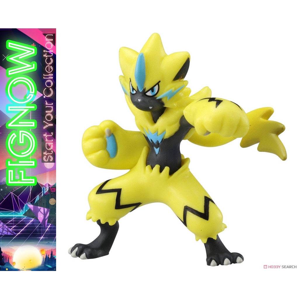 [NEW] Mô Hình Pokemon Chính Hãng Takara TOMY Monster Colletion - Moncolle Zeraora MS-09