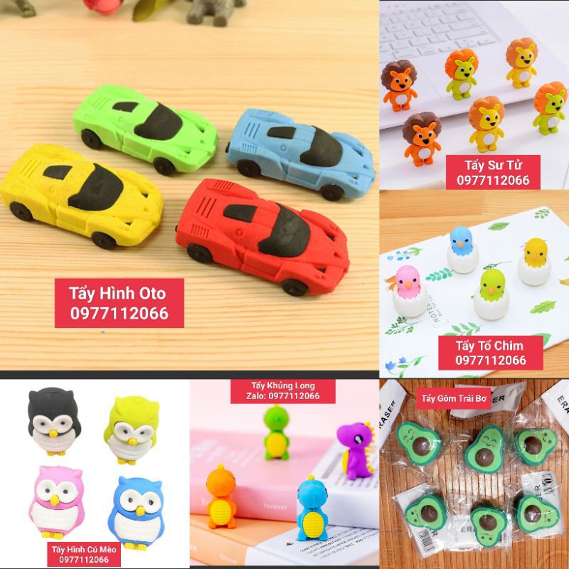 Tẩy Gôm Chì Đẹp