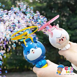 CÂY THỔI BONG BÓNG XÀ PHÒNG KÈM CHONG CHÓNG QUAY