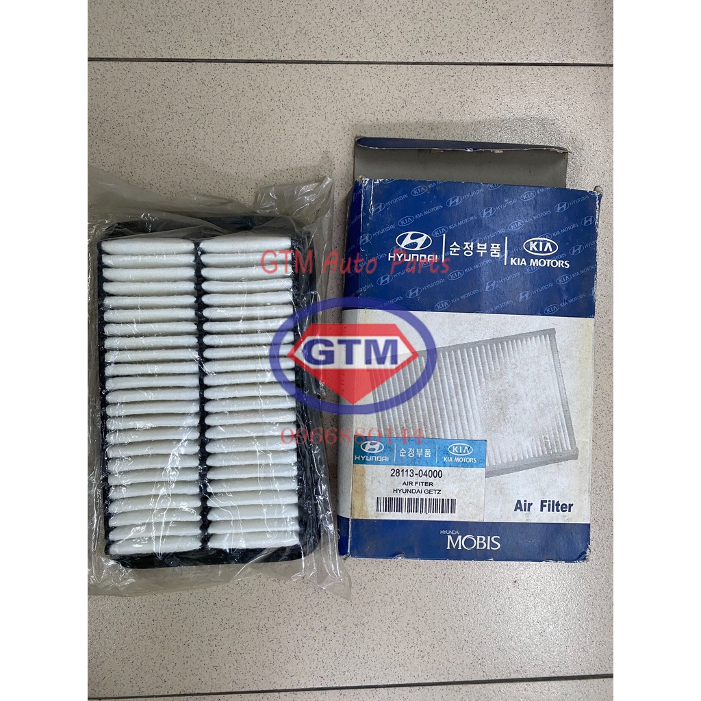 LỌC GIÓ CÁC LOẠI DAE WOO NUBIRA, LACETTI, GETZ, MORNING, MATIZ.....