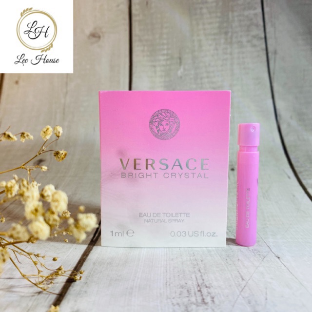 Mẫu thử nước hoa Versace Bright Crystal EDT 1ml