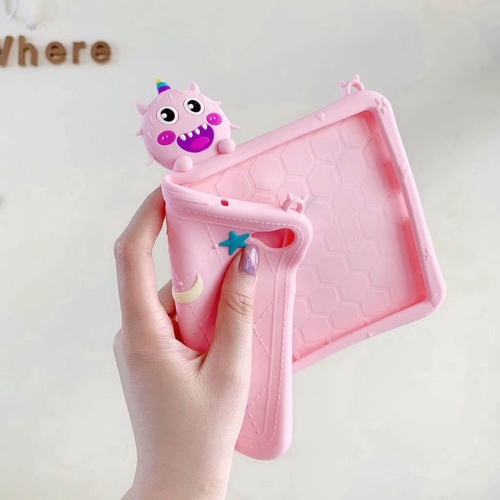 Only For Samsung Galaxy Tab A 8.0 inch 2019 SM-T290 SM-T295 SM-T297 T290 T295 T297 Tablet Monster Case Soft Silicone Shockproof Cover with Strap | BigBuy360 - bigbuy360.vn