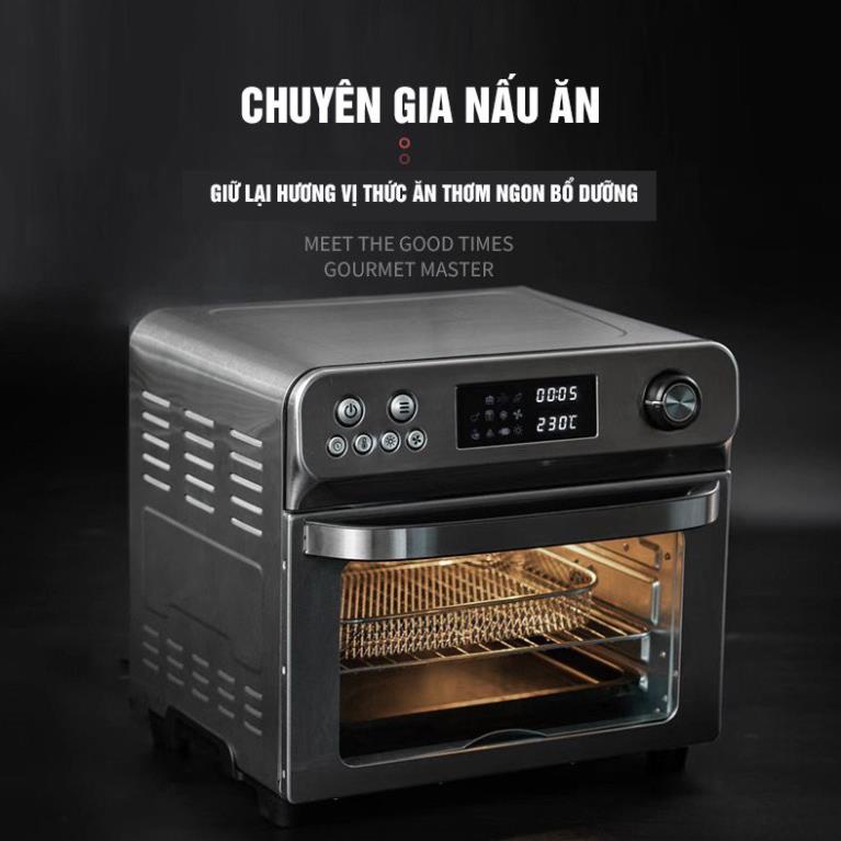 Nồi Chiên Không Dầu MKMAOKE 24 Lít - Lò Vi Sóng MKMAOKE 24 Lít - 2 IN 1 - Hàng Chính Hãng - BH 12 tháng