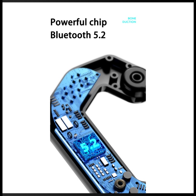 Tai nghe không dây Zevaret V19 Móc Vành Tai Có Màn Hình Hiển Thị Kỹ Thuật Số