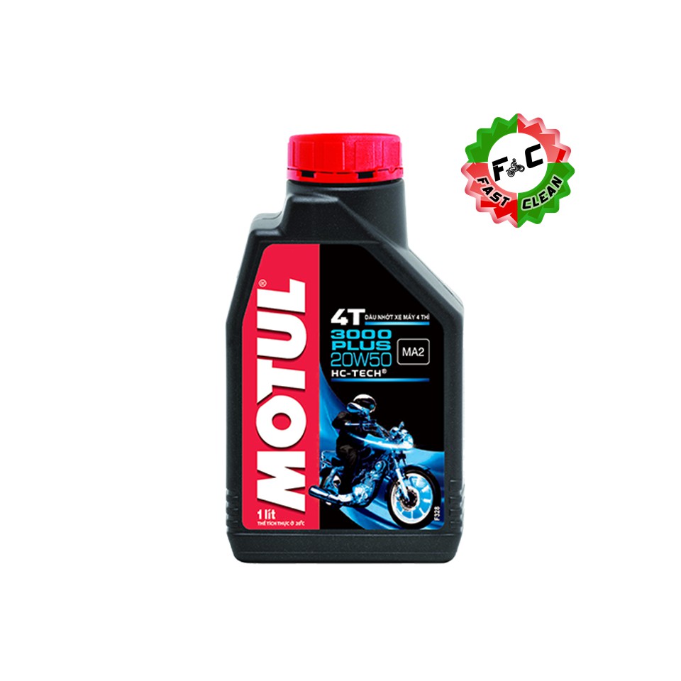 Nhớt Motul 3000 plus 20w50 0.8L 1L cao cấp