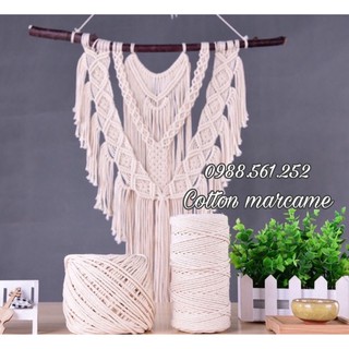 Dây thừng cotton marcame - decor setup - handmade đủ size - trang trí