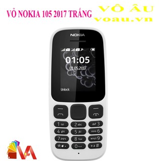 VỎ NOKIA 105 2017 MÀU TRẮNG