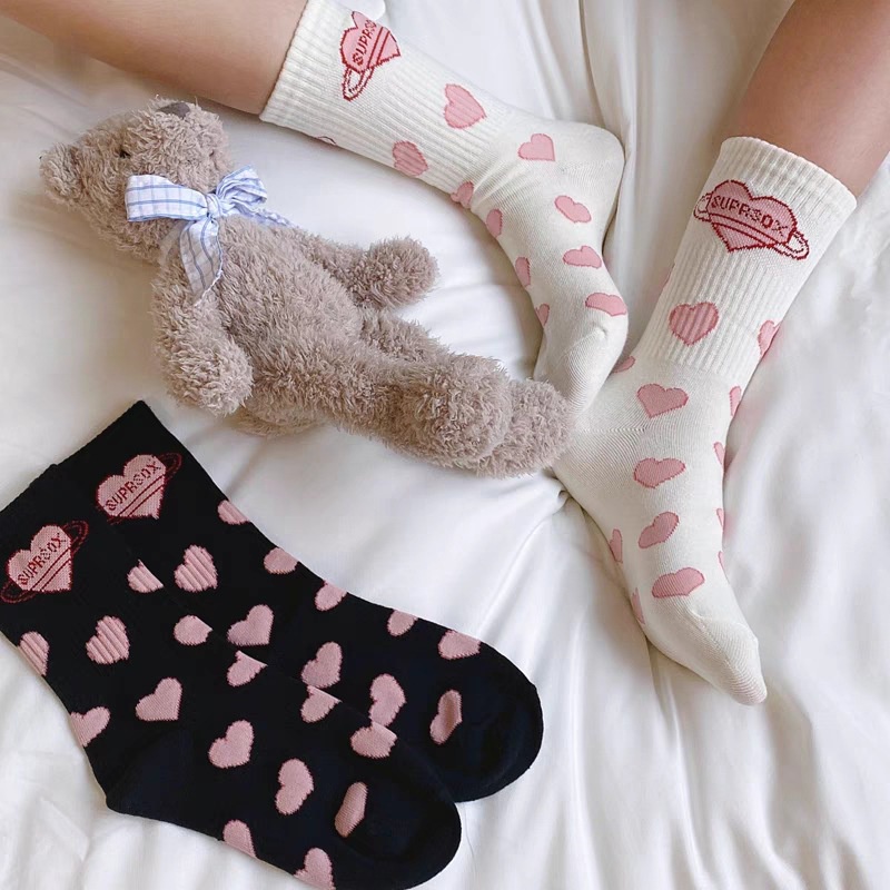 Vớ Cổ Lọ Họa Tiết Hỗn Hợp Cho Nữ