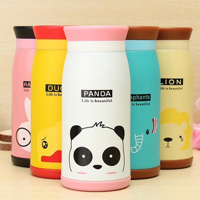 Bình giữ nhiệt hình thú 350ml - 500ml ( Ngẫu nhiên)