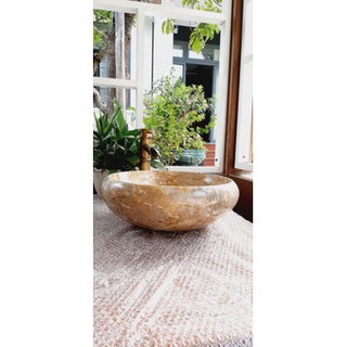 Chậu lavabo đá 100% tự nhiên
