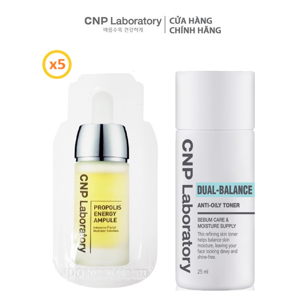 [HB Gift] Combo trải nghiệm cân bằng và tái tạo phục hồi da CNP Laboratory