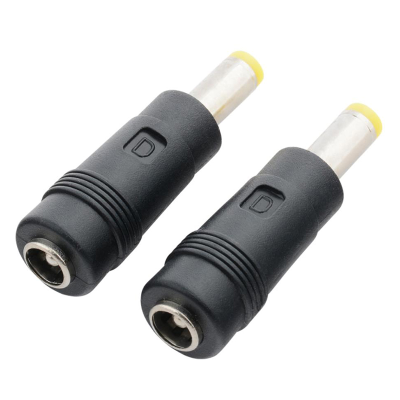 Set 2 Đầu Nối Chuyển Đổi 5.5x2.5mm Female Sang 5.5x2.1mm Male DC
