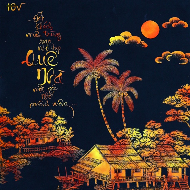 Tranh Cạo Việt Quê hương