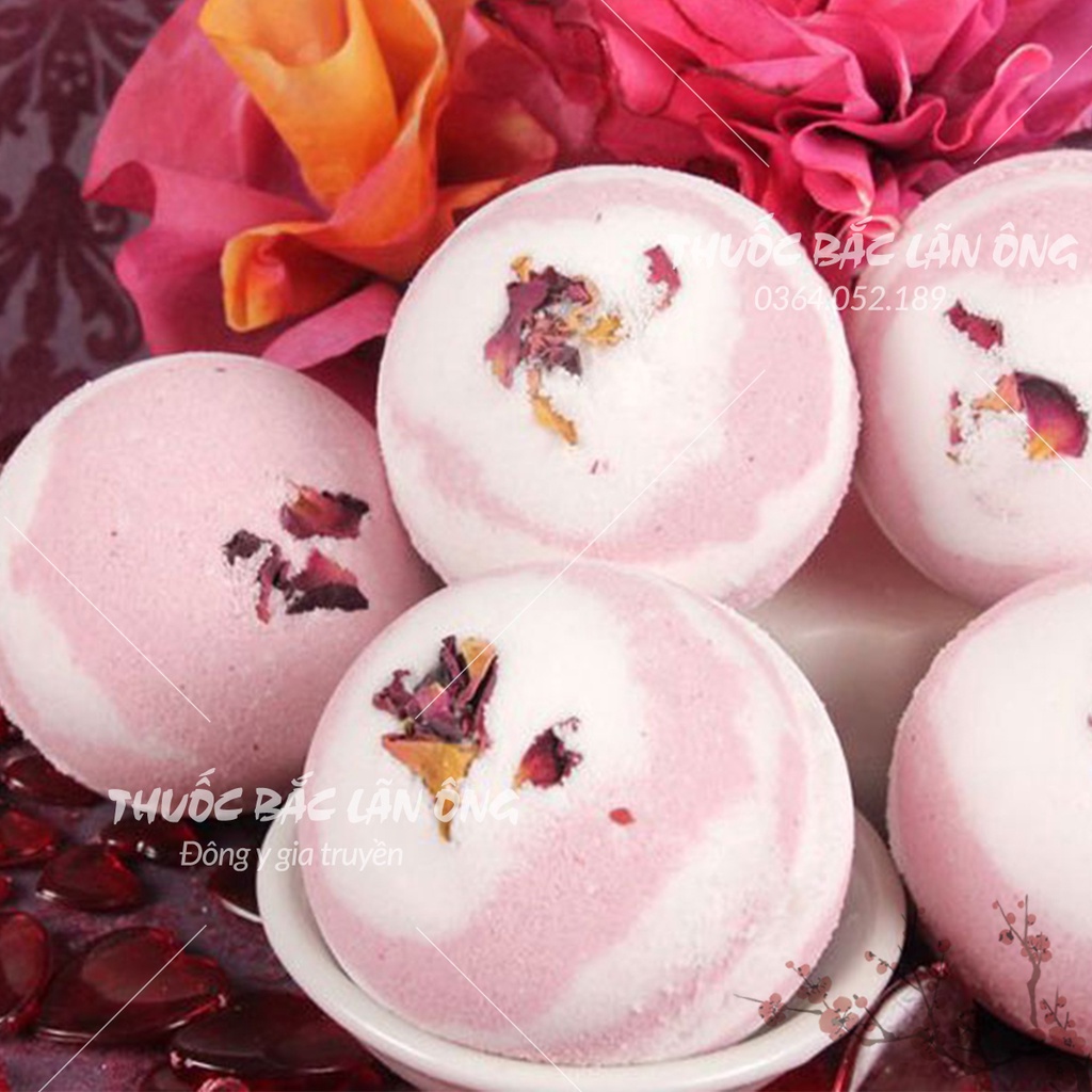 Cánh hoa hồng khô 500g (Trà hoa hồng dưỡng nhan, dùng ngâm bồn tắm detox cơ thể)