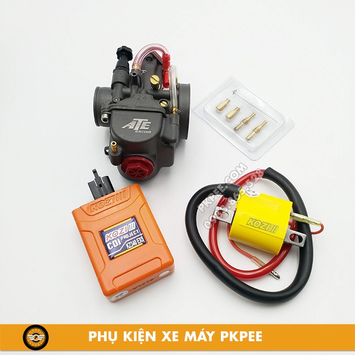 Combo Xăng Lửa Mở Tua Nhẹ Kozi Wave, Dream, Sirius, Xe Trung Quốc, 50cc