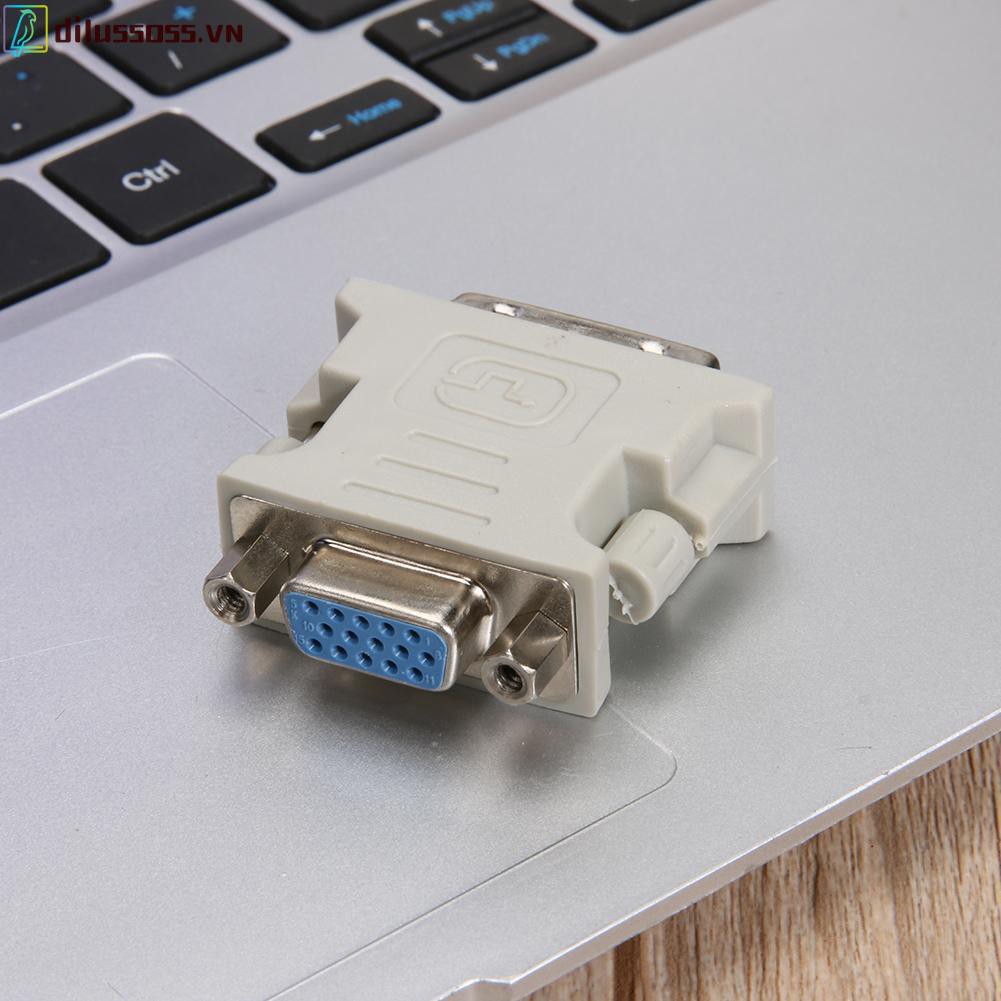 Đầu Chuyển Đổi Từ Cổng Dvi 24 + 5 Đực Sang Vga Cái