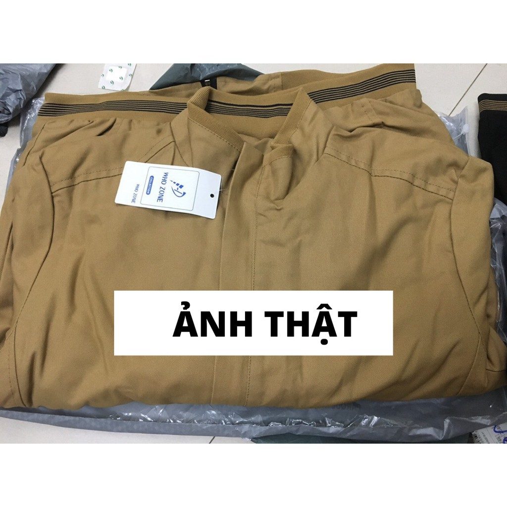 (CÓ SẴN-SHIP NGAY) Áo khoác kaki nam trung niên lót nỉ lông 4 màu | BigBuy360 - bigbuy360.vn