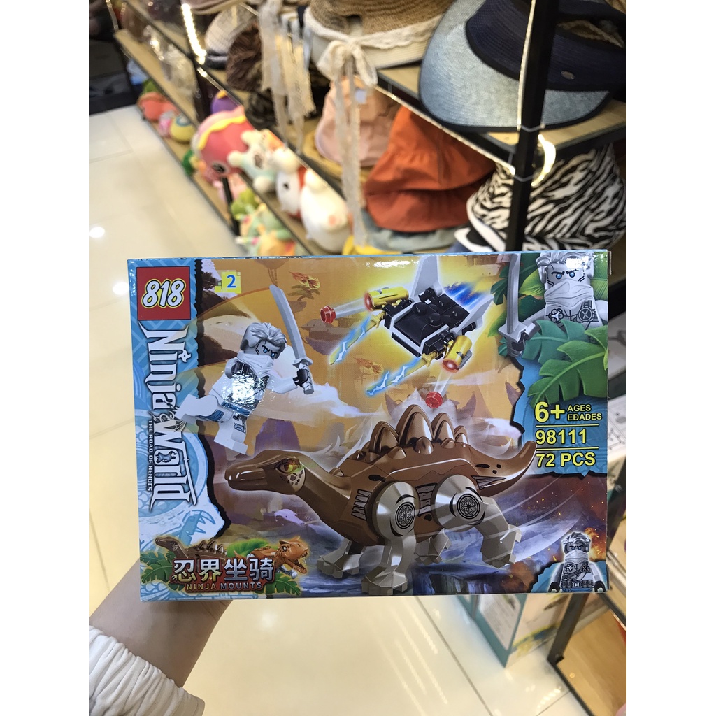 Đồ Chơi Lắp Ráp Lego Khủng Long 818 73 Chi Tiết Cho Trẻ Từ 6 Tuổi