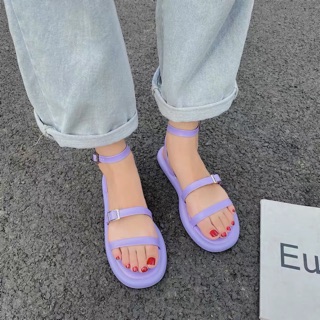 Sandal quai mỏng nhẹ nhàng đón hè có sẵn tím