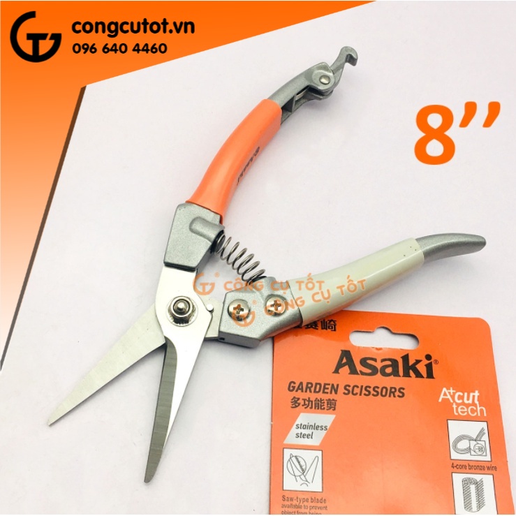 Kéo tỉa lưng gù Asaki AK-8642