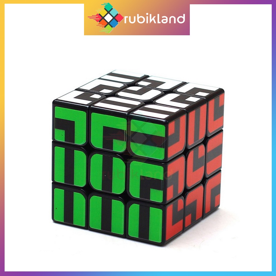 Rubik Biến Thể Z-Cube Maze Cube 3x3 Rubic Mê Cung Đồ Chơi Trí Tuệ Trẻ Em
