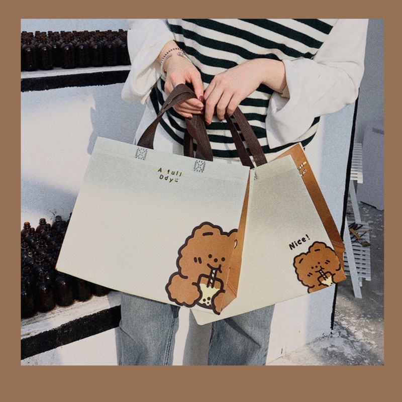 Túi gấu và thỏ dễ thương