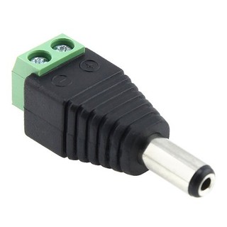 10 Pcs 2.1x5.5mm Male Jack DC Power Adapter for CCTV Camera DRV