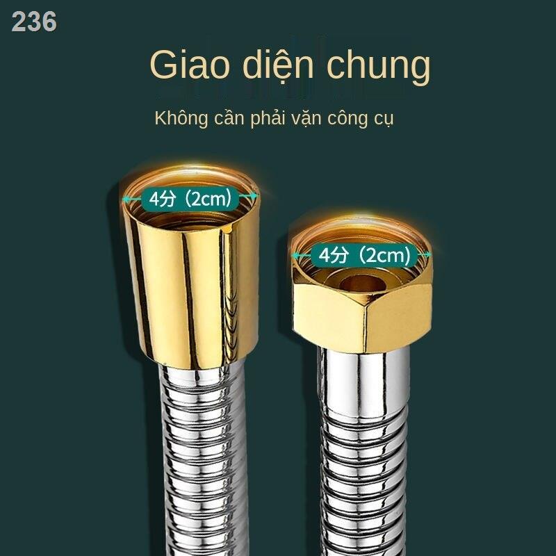 【HOT】Đồng mỹ nghệ nối vòi sen tắm nước nóng phòng ống thép không gỉ chống cháy nổ bộ phụ kiện