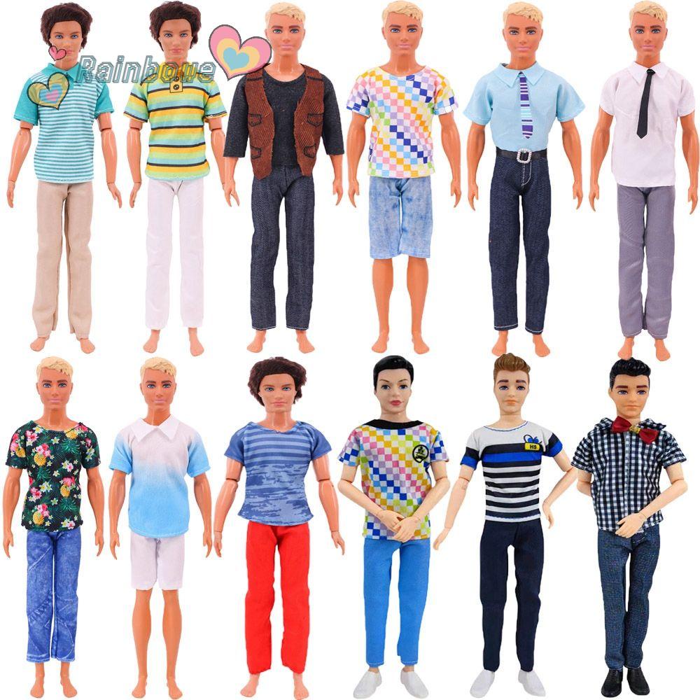 Bộ Quần Áo Cầu Vồng Cho Búp Bê Thời Trang 30~32cm