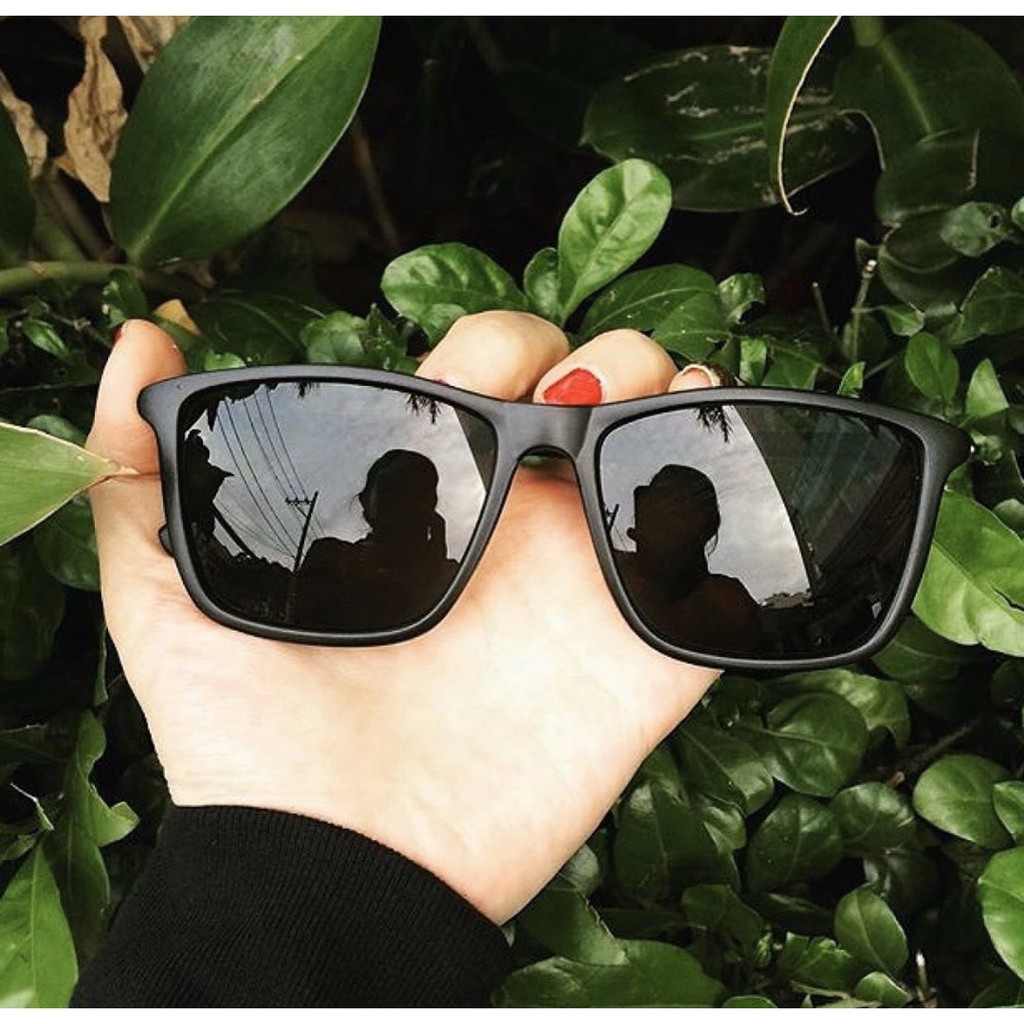 Kính mát nam nữ chống tia Uv cực tốt kiểu dáng siêu hot hit - TÂY ĐEN