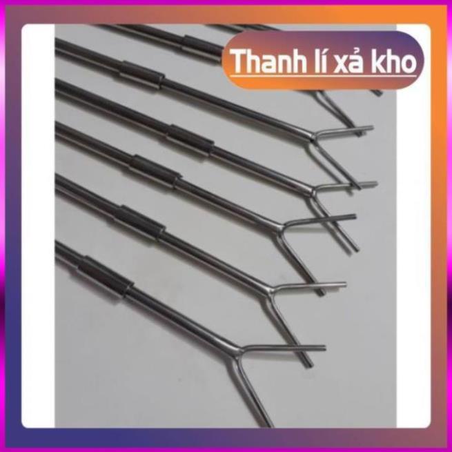 ⭐   Chống Cần Lục Chống Cần Lục Inox Dầy 6ly Dài 80cm và dài 1m5