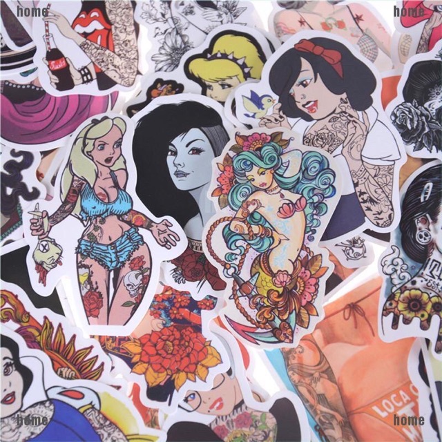 10 Sticker dán sexy tatto