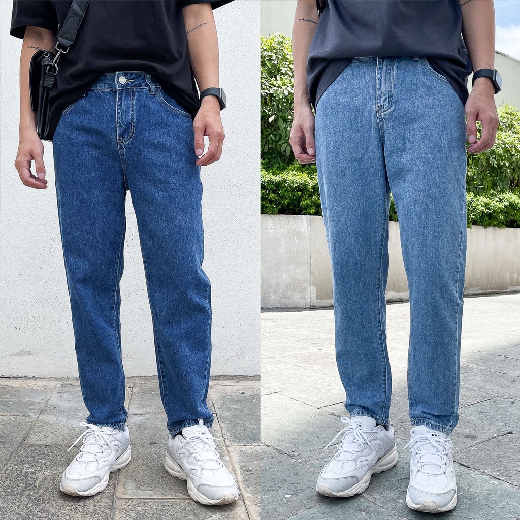 Quần Jean Nam YY form loosefit, quần bò vải co giãn dáng thoải mái trendy GATE6 - 7001