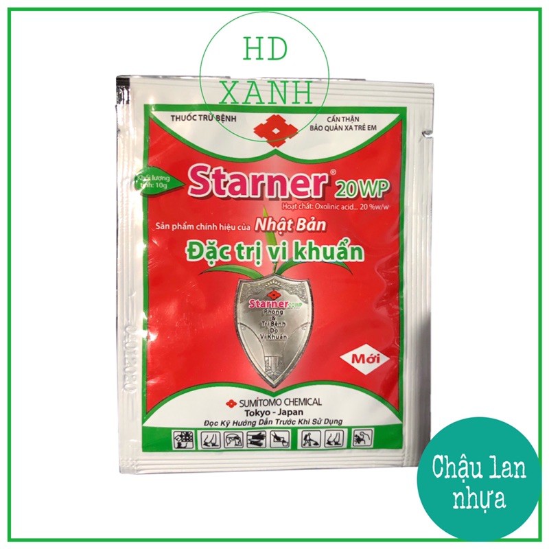 [ SIEU RE ] Đặc trị vi khuẩn gây bệnh thối nhũn trên cây trồng Starner 10g