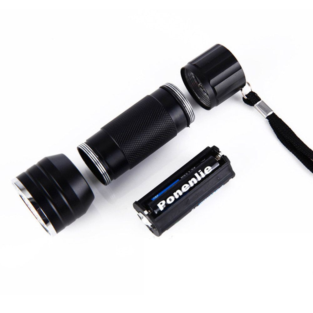 Augustina Đèn Pin 21 Bóng Led Uv Mini Bằng Nhôm Chất Lượng Cao Nhiều Màu Sắc