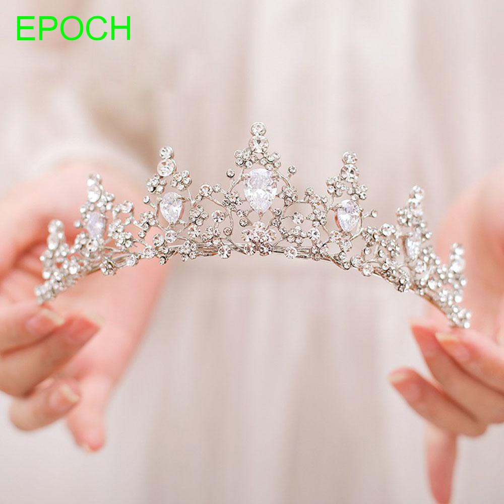 Giảm giá Vương miện cô dâu đính đá pha lê lấp lánh - BeeCost