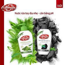 Nước Rửa Tay Cân Bằng pH Lifebuoy Matcha Và Nha Đam